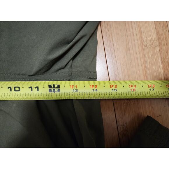 ORVIS Men Shorts 36 Tech Athletic Green Stretch Performance Hiking Golf Walking - Picture 7 of 10